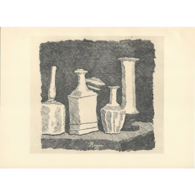 Giorgio Morandi, Still Life Lithograph For Sale - Image 7 of 8