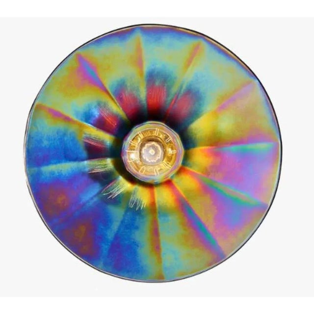 Contemporary Large Iris Ceiling Lamp by Radar For Sale - Image 3 of 8