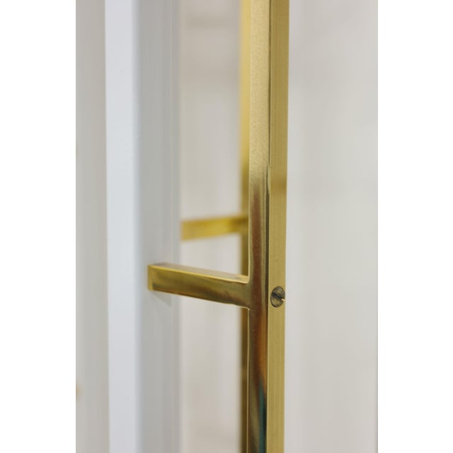 1940s Monumental Brass and Metal Torchieres - a Pair For Sale - Image 9 of 11