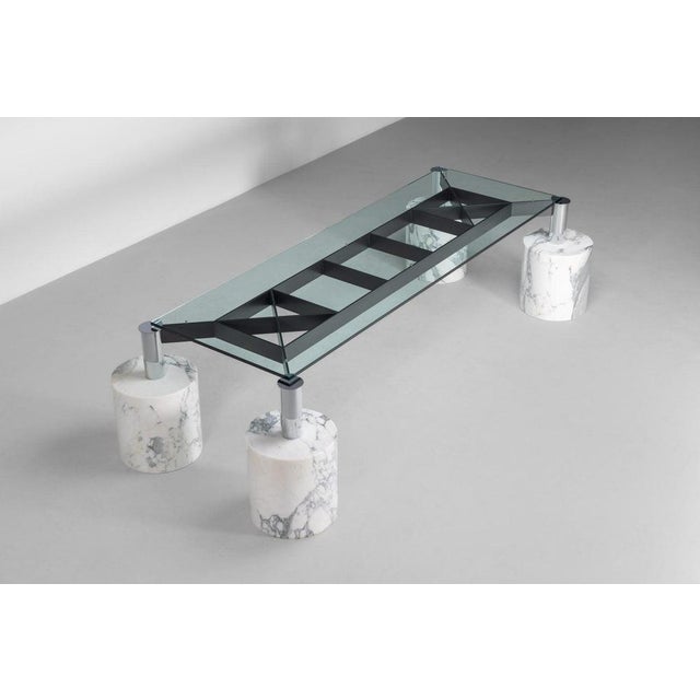 Swiss Postmodern Architect Office Table, 1980s For Sale - Image 10 of 18