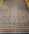 Persian Vintage Persian Tabriz Afshan Rug, Hand-Knotted Wool, Allover Geometric Caucasian Kuba Pattern, Navy & Red, 10x14 For Sale - Image 3 of 12