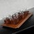 Vintage Mid Century Modern Galatix Hand Made Burma Teak Tea Service Set of 6 With Tray For Sale - Image 9 of 13