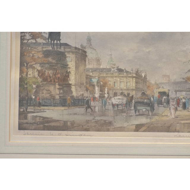 R, einhard BartschUnter den Linden, 1960, Lithograph For Sale - Image 8 of 9