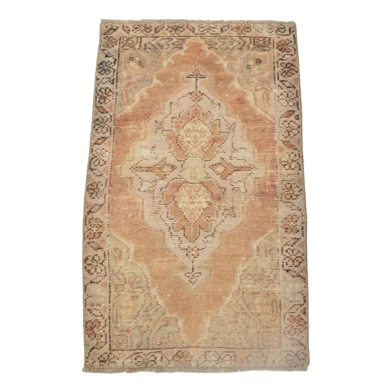 Small Vintage Rug, 1960s | Chairish