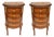 French Louis XV Revival Inlaid Nightstands, Set of 2 For Sale