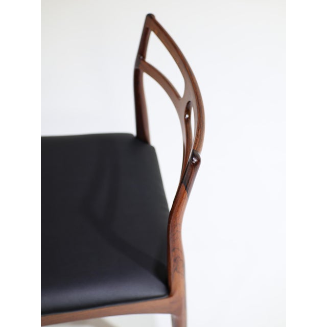 Model 94 Dining Chairs by Johannes Andersen for Christian Linneberg, 1960s, Set of 6 For Sale - Image 15 of 18