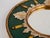 Emerald Vintage Spanish Sunburst Wall Mirror – Emerald Green & Gold Leaf For Sale - Image 8 of 11