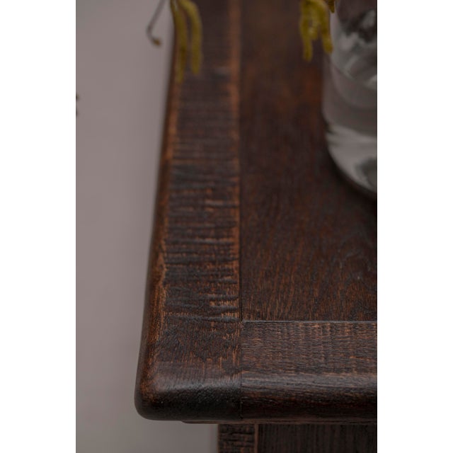1960s French Brutalist Sideboard in Oak, 1970s For Sale - Image 5 of 18
