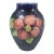 Vintage Walter Moorcroft Clematis Cobalt Blue Tubelined Art Pottery Vase, England For Sale