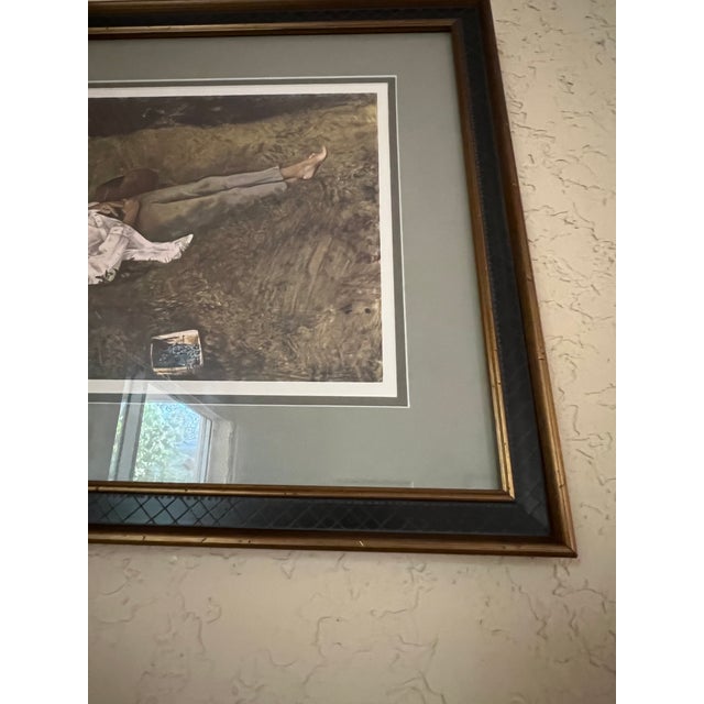 Realism Vintage Framed & Matted Prints by Andrew Wyett Collection of 3 For Sale - Image 3 of 9