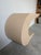 Postmodern 1980’s Postmodern Plastered Wood Geometric Waterfall Console Table For Sale - Image 3 of 12