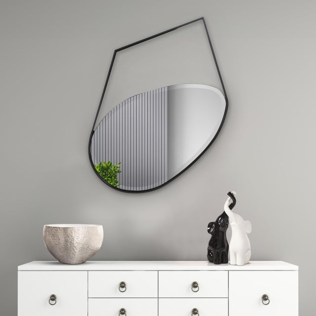 Contemporary Hayes Asymmetrical Mirror #2 For Sale - Image 3 of 9