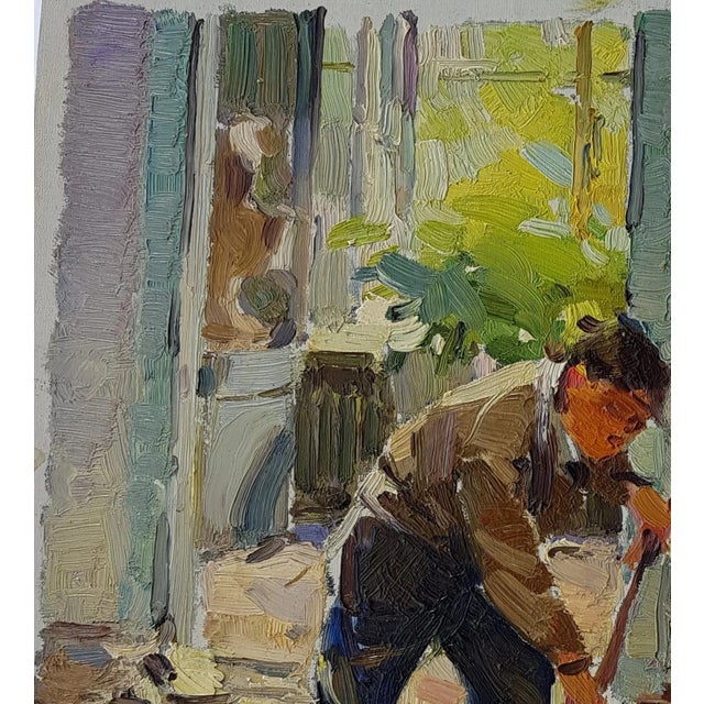 FREE SHIPPING worldwide. The painting will be rolled up and packed securely in a special protective tube. Note: The...