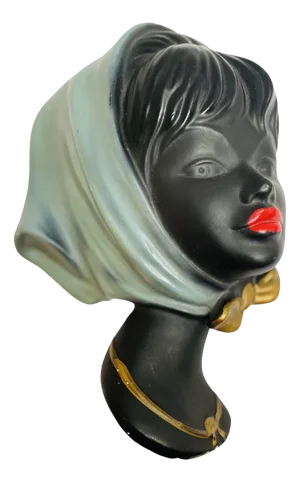 Ceramic Wall Mask from Cortendorf, 1950s
