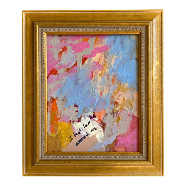 "Love Around Me" 2026 Original Framed Painting by Jessalin Beutler For Sale