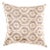Contemporary Decorative Throw Velvet Ikat Pillow For Sale