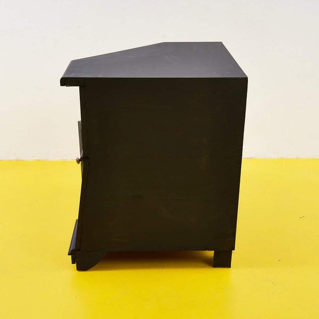 Wooden Corner Cabinet, 1980s For Sale - Image 3 of 6