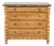 19th Century French Pine Faux Bamboo Chest of Drawers For Sale