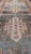 Tribal Antique Geometric Persian Malayer Gallery Runner in Gray, Blue, Light Tera-Cotta and Cream For Sale - Image 3 of 13