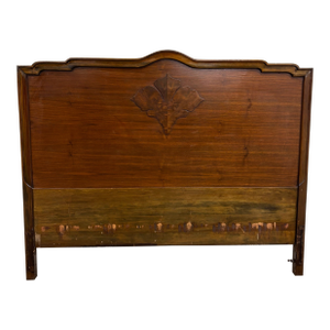 Vintage Full Size Haglage and Hawken Louis XV or XVI Headboard