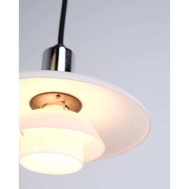 Glass Model PH 2/1 Pendant Lamp in Chrome by Poul Henningsen for Louis Poulsen, 2010s For Sale - Image 7 of 9