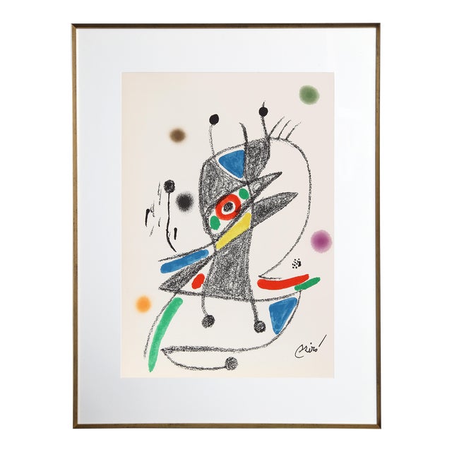 Maravillas Con Variaciones Acrosticas en El Jardin De Miro (Number 4), Lithograph by Joan Miro For Sale