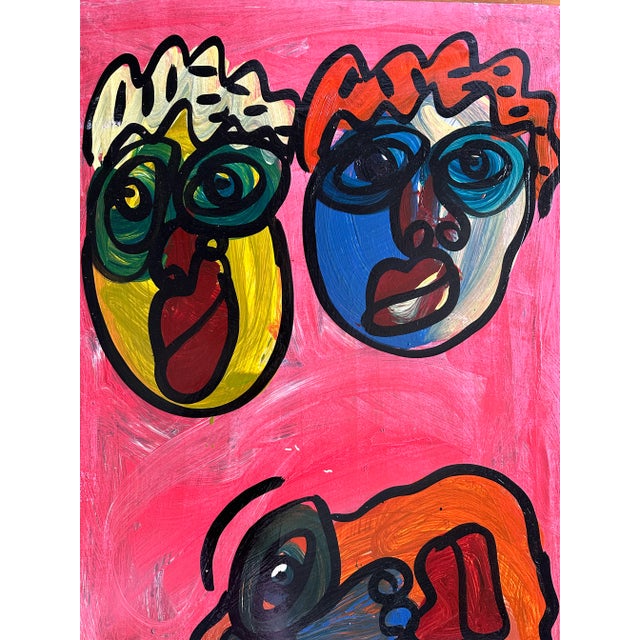 Abstract Expressionism Original Peter Keil Painting - Junge Wilde Collection For Sale - Image 3 of 5
