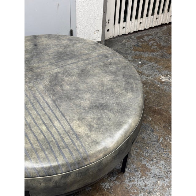 Modern Lily Jack Bespoke Leather Coffe Table/Ottoman For Sale - Image 3 of 12