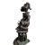 Cameroonian Artist, Maternity Tikar Sculpture, Pre-1800s, Bronze For Sale - Image 3 of 4