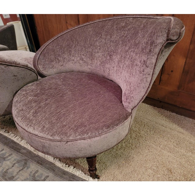 19th Century Victorian Tête-à-Tête Conversation Chair For Sale In Washington DC - Image 6 of 7
