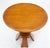 Solid Maple Colonial Style Round Center Table Gueridon MINT For Sale - Image 9 of 10