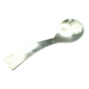 Vintage 1960s Allan Adler Sterling Silver Modernist Tea Caddy Serving Spoon