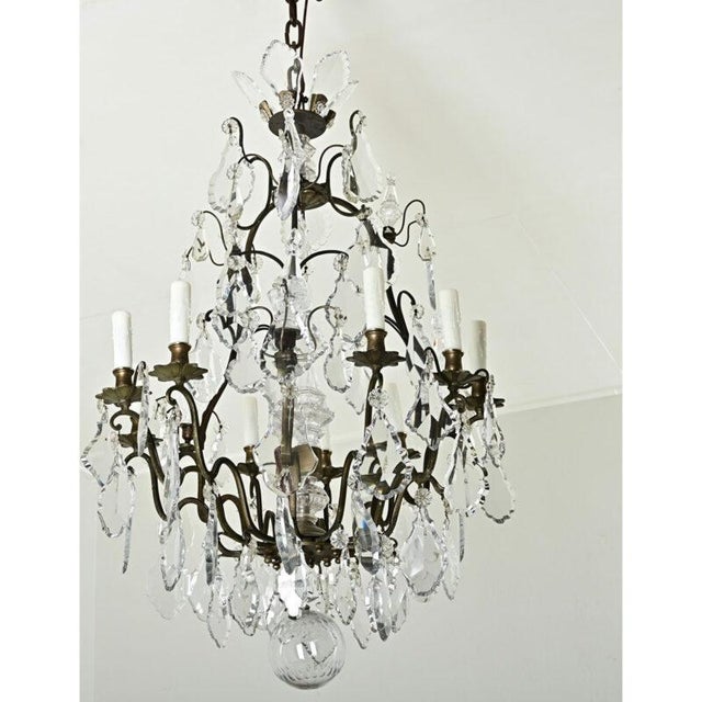 19th Century French 19th Century Louis XVI Style Chandelier For Sale - Image 5 of 12