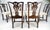 Set of 6 c1940s Mahogany Fine Carved Chippendale Style Chairs Clean! For Sale - Image 12 of 13