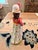 Lady Shaped Bottle or Vase From Portugal For Sale - Image 4 of 8