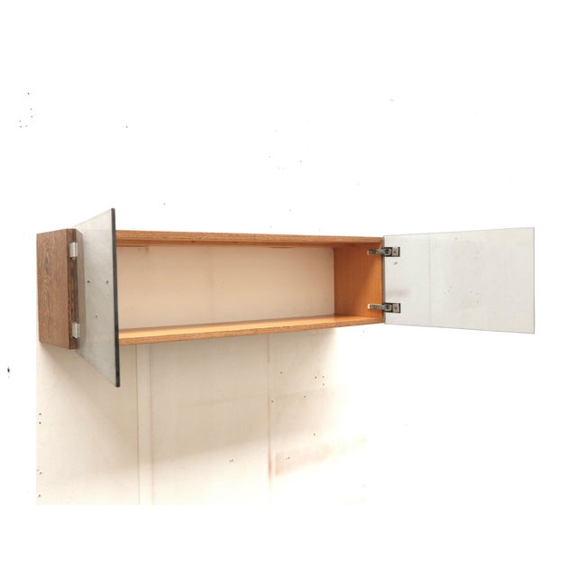 Vintage Wenge Wall-Mounted Sideboard by Banz Bord, 1970s For Sale - Image 12 of 18