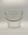 Silver Mid 20th Century Glass Faux Wood Ice Bucket For Sale - Image 8 of 10