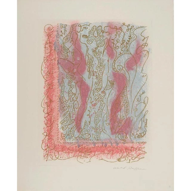 André Masson, Erotic Touches, Original Engraving For Sale - Image 6 of 6