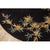 Antique Art Deco Chinese Floral Black 1920s Rug, Circa Date: 1920s. This exceptional piece captures the dramatic fusion of...