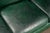 Vintage Leather Rolled-Arm Sofa in Green by Whittemore-Sherrill For Sale - Image 10 of 15