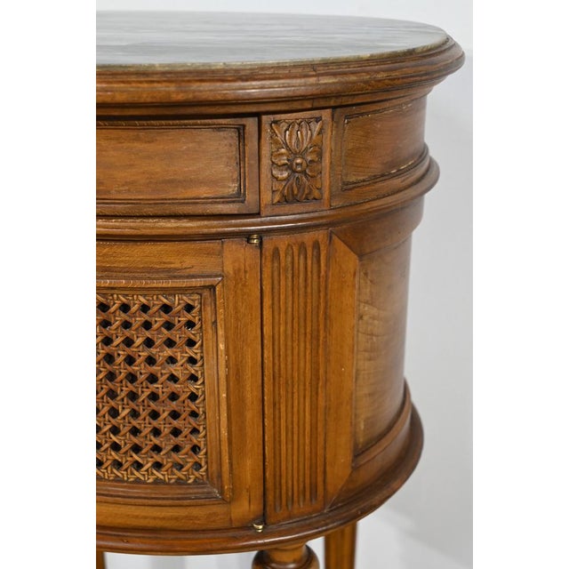 Small Beech Drum Table, 1920 For Sale - Image 13 of 18
