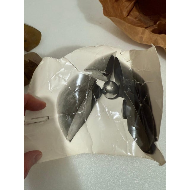 1960s Xavier Corberó i Olivella, Spanish Catalan Xavier Corbero Bronze Steel Architectural Abstract Sculpture, 1963 For Sale - Image 5 of 14