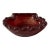 Mid 20th Century Murano Attributed Bowl in Cranberry For Sale