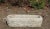 This stone trough is retrieved from the village in northern China. It is hand carved out one piece of stone and hand...
