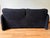 Vico Magistretti Black 2-Seater Loveseat Maralunga Sofa Cassina, Italy, 80s For Sale - Image 12 of 16