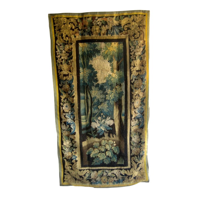 Aubusson Verdure With Rabbits Tapestry Early 1700 Hundreds For Sale