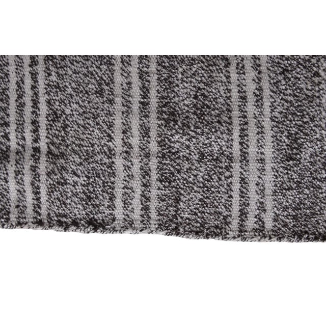 Tribal Anatolian Neutral Kilim Rug For Sale - Image 10 of 11