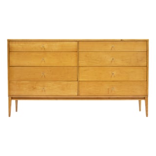 Vintage Mid Century Solid Maple "Planner Group" Dresser by Paul McCobb For Sale