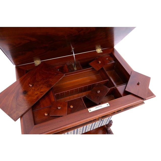 Biedermeier Sewing Table, Northern Europe, 1850s For Sale - Image 15 of 16