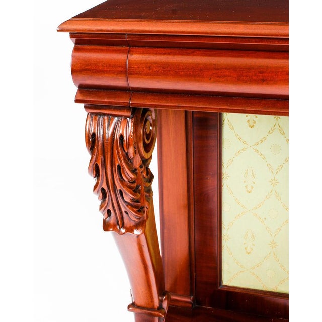19th Century Victorian Mahogany Hall Console Table For Sale - Image 4 of 15